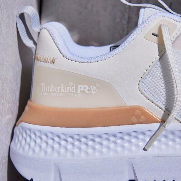 Timberland Pro Setra TB1A5PPJ236 Women Tan Composite Safety Toe Work Shoe TF7737 - Picture 7 of 7